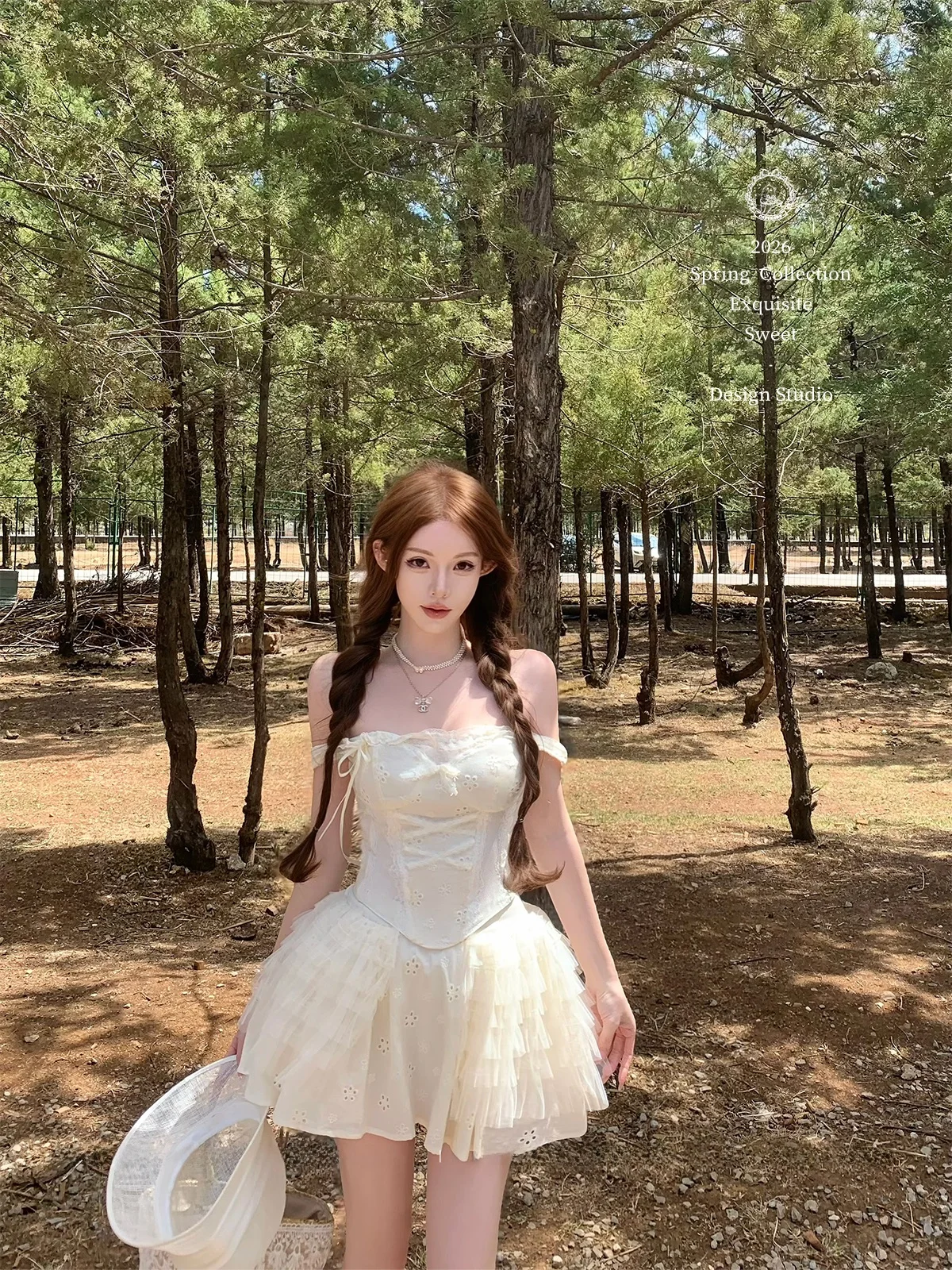 Catyears Petal Lace Splice Knot Fishbone Half Skirt Set Breathable Short Sleeve Zipper Closure Slim Fit Summer Outfit
Catyears Petal Lace Splice Knot Fishbone Half Skirt Set Breathable Short Sleeve Zipper Closure Slim Fit Summer Outfit