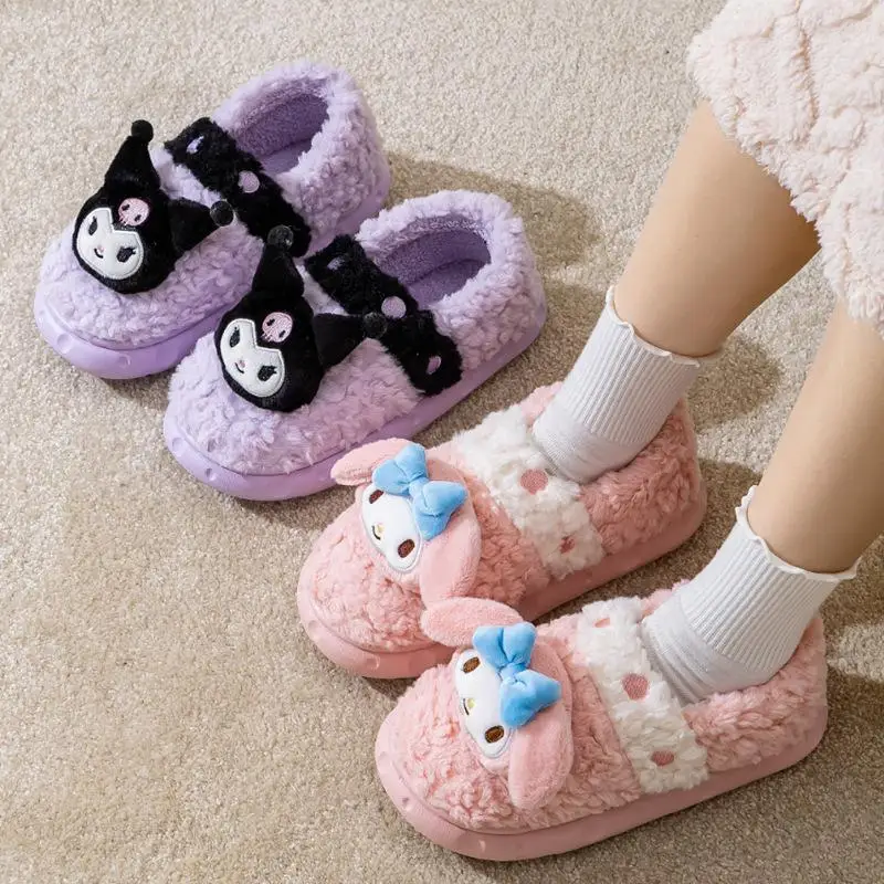 Детские тапочки Sanrio My Melody, Нескользящие, с аниме-рисунком, удобная хлопковая швабра, зимние, теплые, милые Мультяшные, новый стиль
Детские тапочки Sanrio My Melody, Нескользящие, с аниме-рисунком, удобная хлопковая швабра, зимние, теплые, милые Мультяшные, новый стиль
