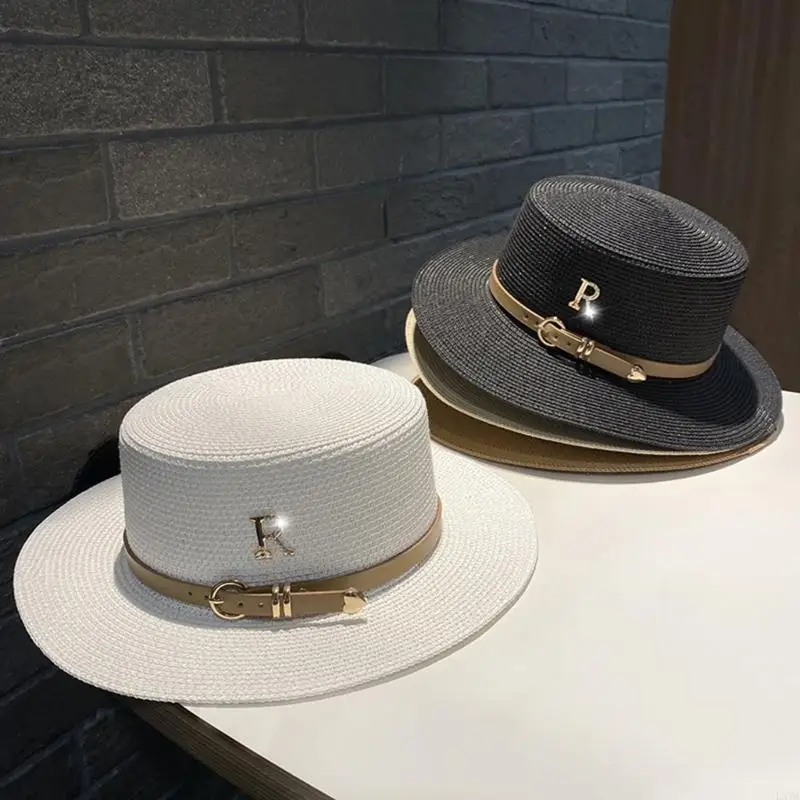 L5YA Соломенная Панама Шляпа Летняя Шляпа Соломенная Шляпа Соломенная Плоская Шляпа Для Женщин Летняя Шляпа от Солнца
L5YA Соломенная Панама Шляпа Летняя Шляпа Соломенная Шляпа Соломенная Плоская Шляпа Для Женщин Летняя Шляпа от Солнца