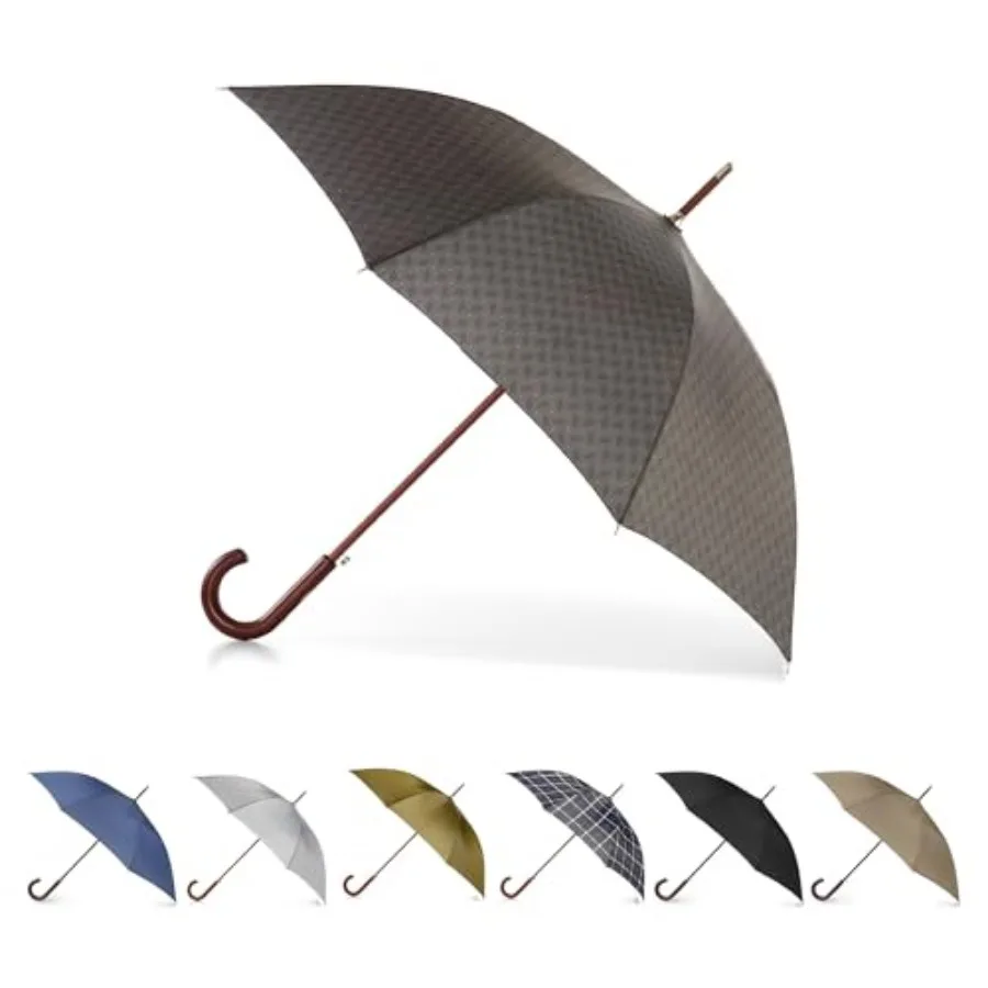 Timeless Wooden Stick Umbrella by Totes
Timeless Wooden Stick Umbrella by Totes