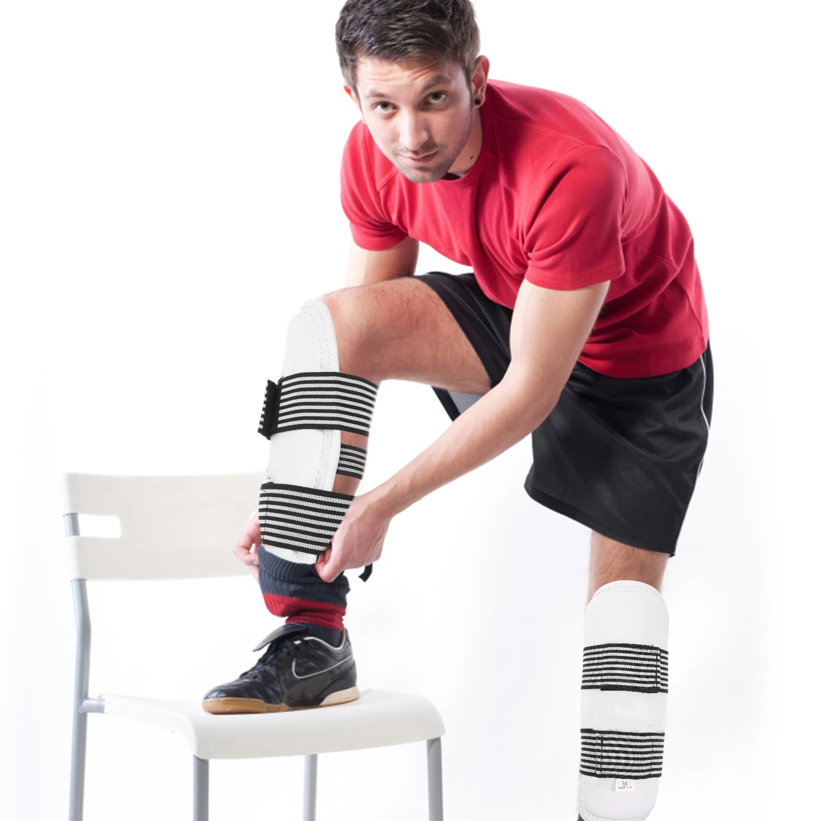 2Pcs Taekwondo Shin Guards Elastic Strap Protective Pads Thick Sponge Mma Kickboxing Shin Gear Muay Thai Pads Shins Guards
2Pcs Taekwondo Shin Guards Elastic Strap Protective Pads Thick Sponge Mma Kickboxing Shin Gear Muay Thai Pads Shins Guards