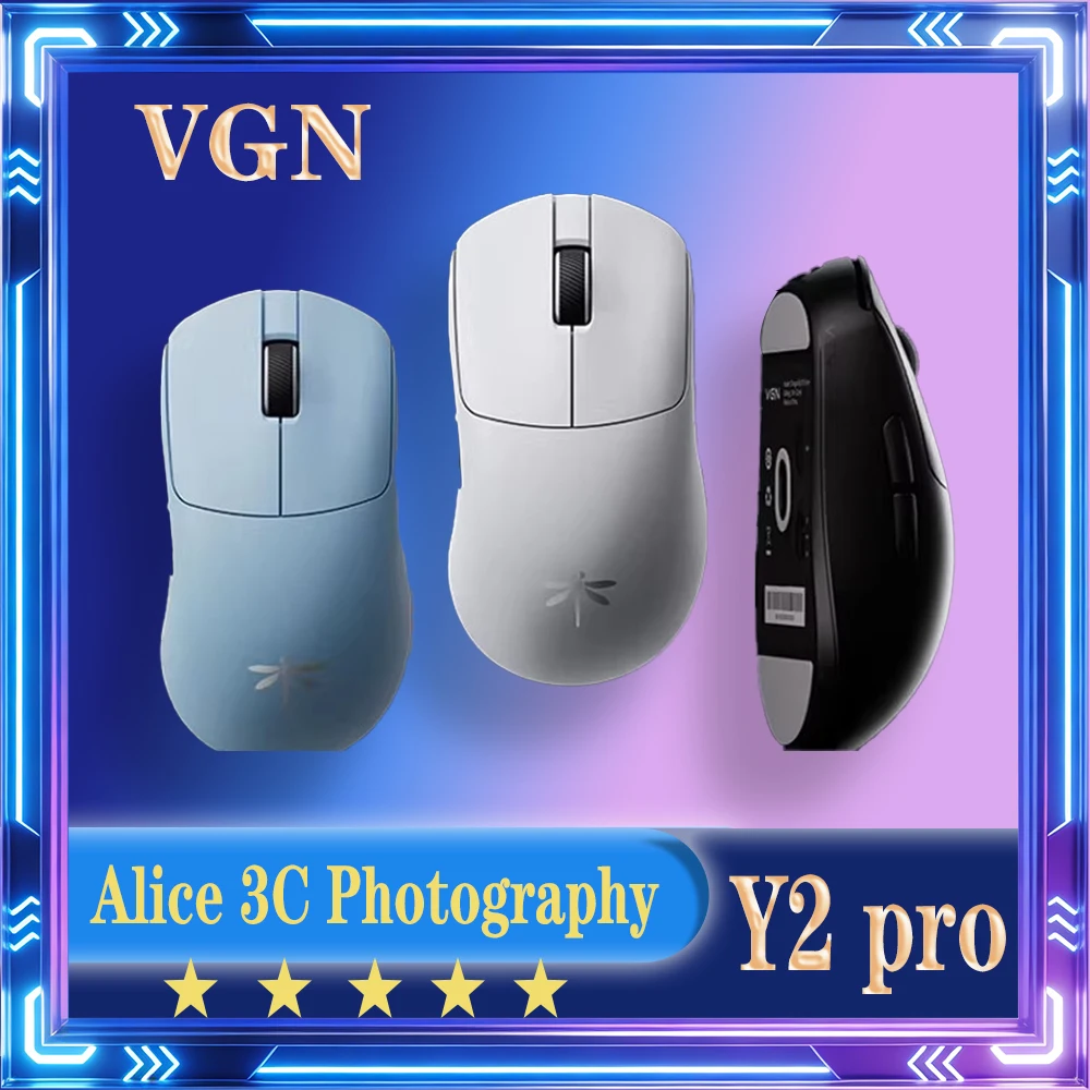 НОВАЯ беспроводная игровая мышь VGN Flying Dragon Y2 ProMax, три режима подключения, легкая, с низкой задержкой, 8K, для офиса и игр
НОВАЯ беспроводная игровая мышь VGN Flying Dragon Y2 ProMax, три режима подключения, легкая, с низкой задержкой, 8K, для офиса и игр