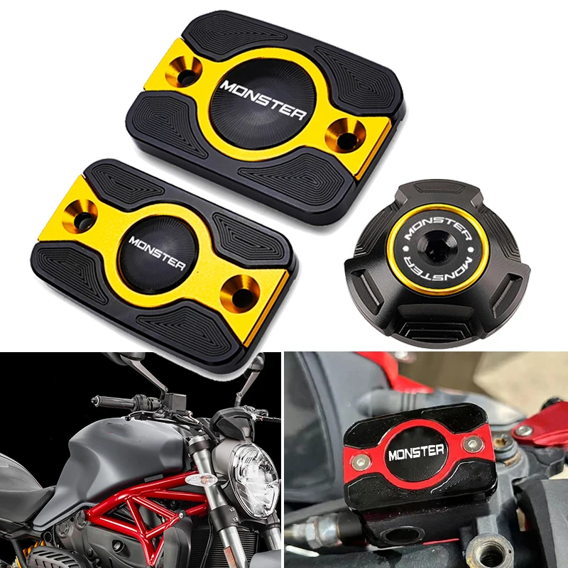 For Ducati MONSTER 821 796 795 696 695 Motorcycle Accessories Front Clutch Brake Fluid Reservoir Cover Oil Filler Cap MONSTER
For Ducati MONSTER 821 796 795 696 695 Motorcycle Accessories Front Clutch Brake Fluid Reservoir Cover Oil Filler Cap MONSTER