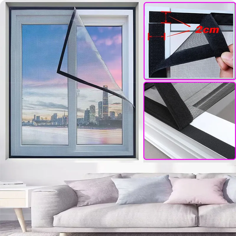 Futaoyyt 1 piece black mesh edge mosquito net window custom size thin gauze invisible black fiberglass mosquito and fly screen
Futaoyyt 1 piece black mesh edge mosquito net window custom size thin gauze invisible black fiberglass mosquito and fly screen