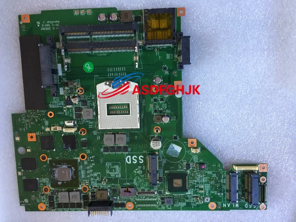 Оригинальная материнская плата MS-16GF для ноутбука MSI GE60 GTX860M MS-16GF1 REV 3,0 тест ОК, бесплатная доставка
Оригинальная материнская плата MS-16GF для ноутбука MSI GE60 GTX860M MS-16GF1 REV 3,0 тест ОК, бесплатная доставка