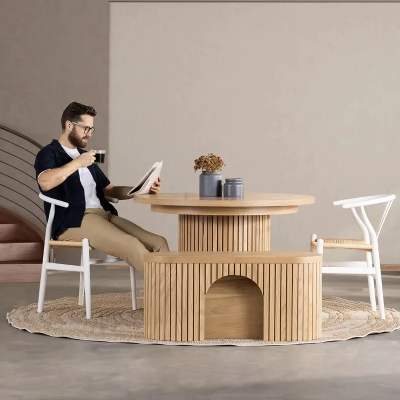 Oval solid wood dining table Oak gray walnut teak solid wood extendable dining table
Oval solid wood dining table Oak gray walnut teak solid wood extendable dining table