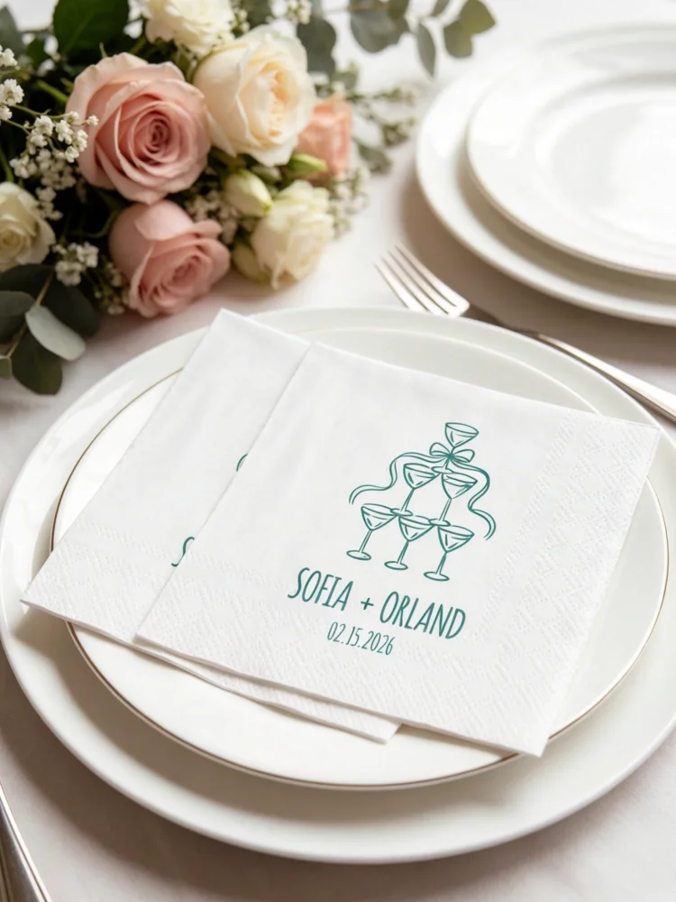 Custom Text Wedding Cocktail Napkins Customizable All Colors Personalized Disposable Napkins For Engagement Bridal Showe
Custom Text Wedding Cocktail Napkins Customizable All Colors Personalized Disposable Napkins For Engagement Bridal Showe
