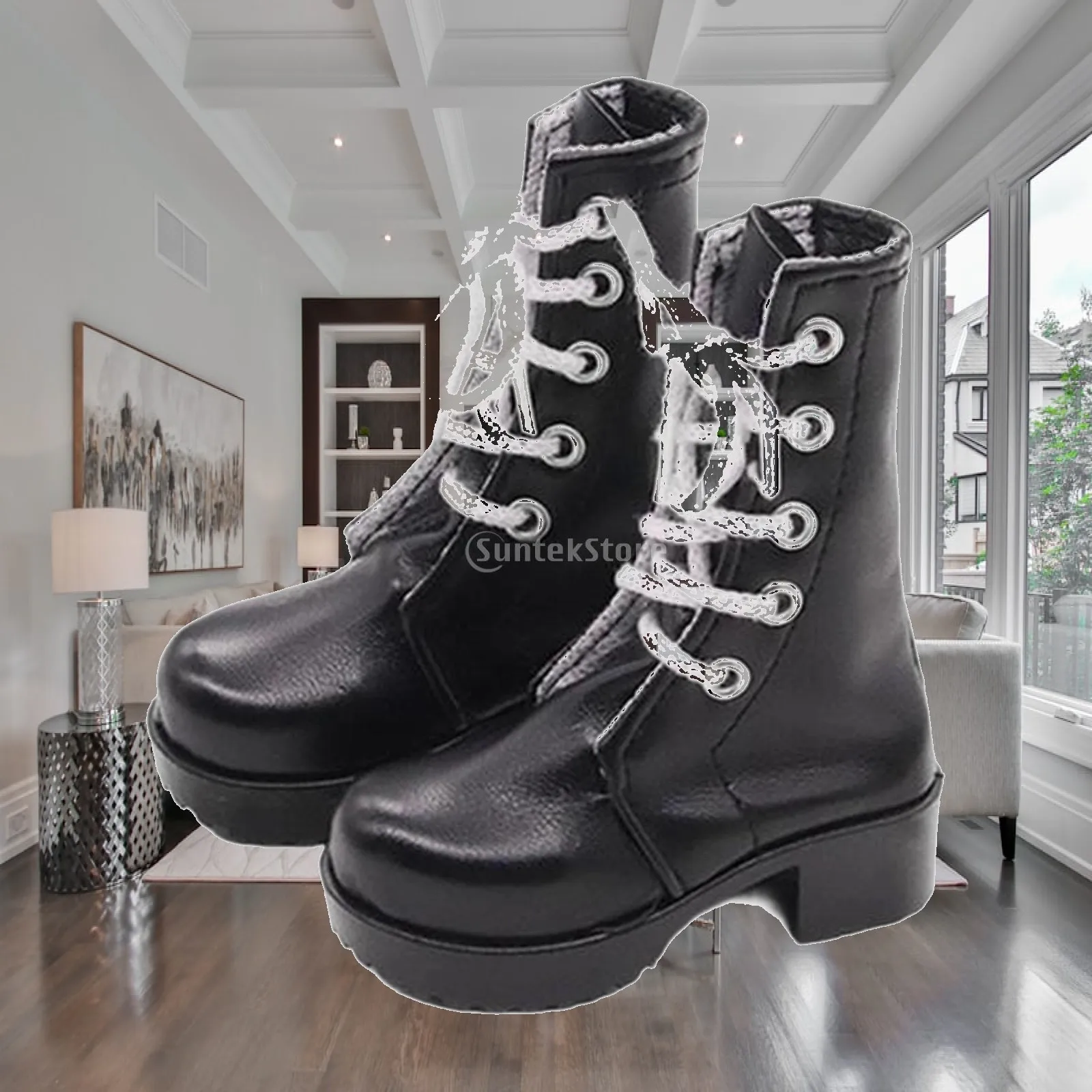 1/3 Scale Doll Shoes, PU Leather Trendy Fashion Boots, Photo Props Doll Costume for 24" Female Action Figure Body
1/3 Scale Doll Shoes, PU Leather Trendy Fashion Boots, Photo Props Doll Costume for 24" Female Action Figure Body
