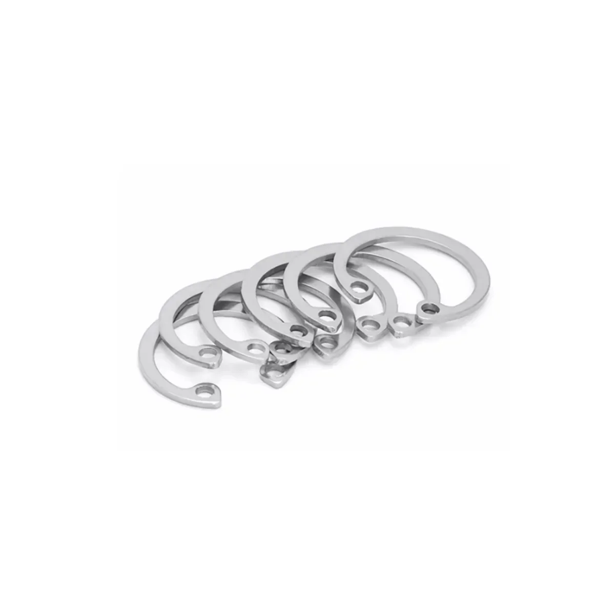 304 Stainless Steel Hole Elastic Retaining Ring / A Type Inner Snap Ring / C-Type Snap Ring M8-M180
304 Stainless Steel Hole Elastic Retaining Ring / A Type Inner Snap Ring / C-Type Snap Ring M8-M180