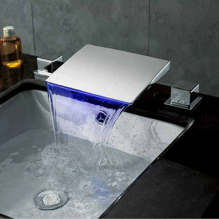China Modern Design Color Changing Waterfall Basin Water Glow Led Faucet Light
China Modern Design Color Changing Waterfall Basin Water Glow Led Faucet Light