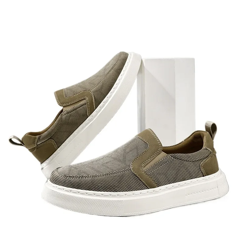Men's Slip On Lazy Loafers, Breathable Non Lace Thick Platform Casual Shoes, Light Soft Non Slip Daily Walking Driving Sneakers
Men's Slip On Lazy Loafers, Breathable Non Lace Thick Platform Casual Shoes, Light Soft Non Slip Daily Walking Driving Sneakers