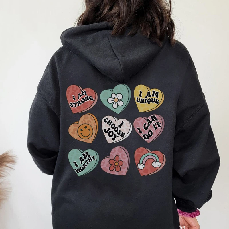 I Am Strong I Am Unique Hoody Kawaii Women Long Sleeve Inspirational Christian Hoodies Pullovers
I Am Strong I Am Unique Hoody Kawaii Women Long Sleeve Inspirational Christian Hoodies Pullovers