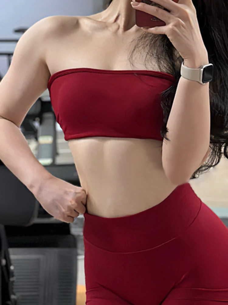Yoga Set With High Elasticity Matte Nylon Back And Back, Two Woven Straps, Fitness Bra, Sports Strapless 4516
Yoga Set With High Elasticity Matte Nylon Back And Back, Two Woven Straps, Fitness Bra, Sports Strapless 4516