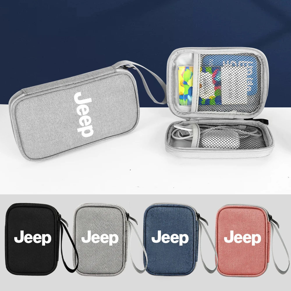 Car Wallet Key Storage Bag Keychain USB Cable Card Holder Accessories For JEEP Renegade Grand Cherokee Wrangler Liberty Compass
Car Wallet Key Storage Bag Keychain USB Cable Card Holder Accessories For JEEP Renegade Grand Cherokee Wrangler Liberty Compass