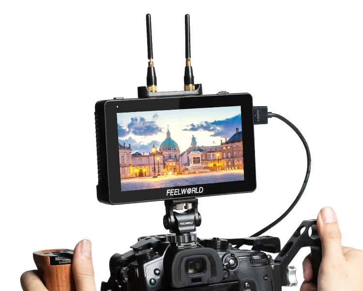 TLF FEELWORLD FT6 FR6 5,5-дюймовая беспроводная система передачи видео с передатчиком и приемником DSLR Field Director
TLF FEELWORLD FT6 FR6 5,5-дюймовая беспроводная система передачи видео с передатчиком и приемником DSLR Field Director