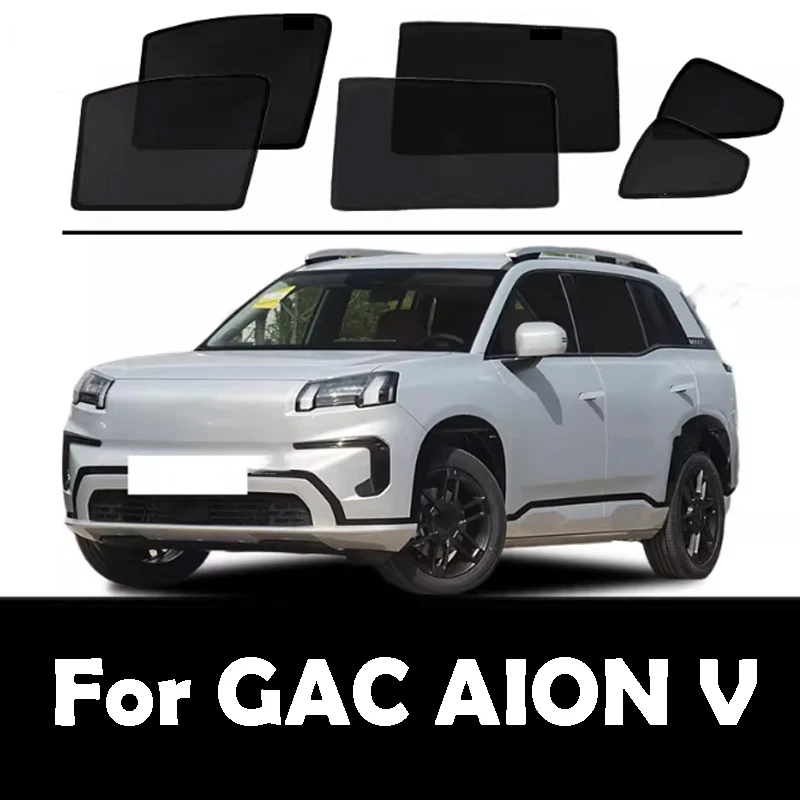 For GAC AION V 2024 2025 2026 Car Side Curtains Magnetic Anti Mosquito Mesh Sunscreen Insulation Shield Car Accessories
For GAC AION V 2024 2025 2026 Car Side Curtains Magnetic Anti Mosquito Mesh Sunscreen Insulation Shield Car Accessories