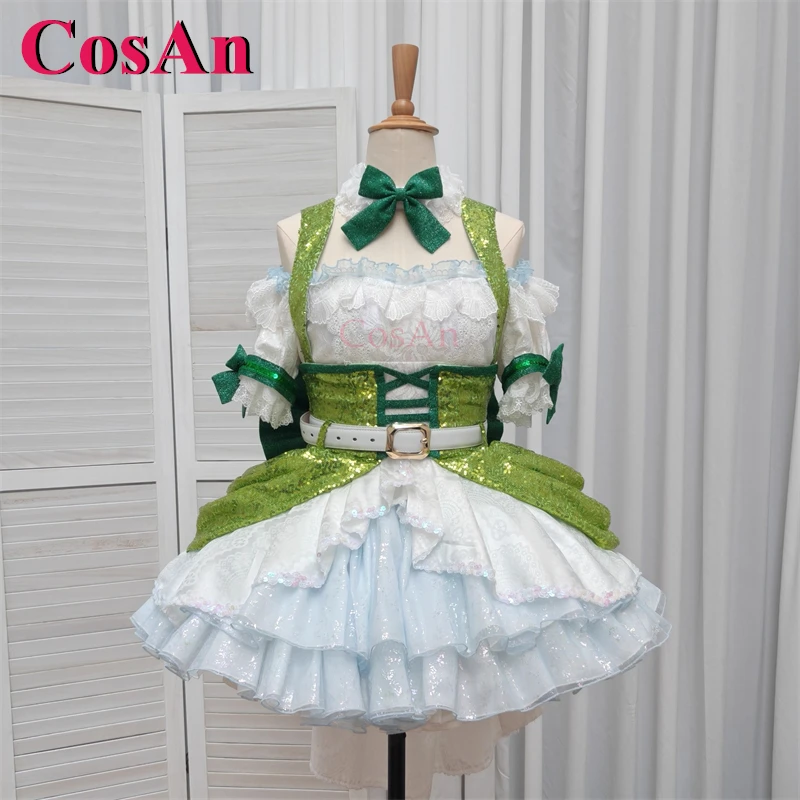 CosAn Anime LoveLive Hoshizora Rin Cosplay Costumes Muse Gorgeous Sweet Performance Dress Halloween Party Role Play Clothing New
CosAn Anime LoveLive Hoshizora Rin Cosplay Costumes Muse Gorgeous Sweet Performance Dress Halloween Party Role Play Clothing New