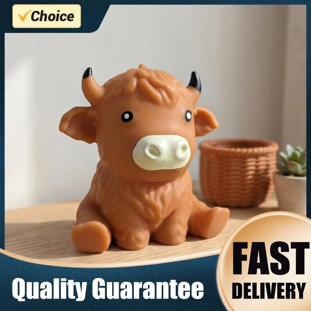 Highland Cow Stretchy Slow Rising Toy 6 Inch Soft Squeeze Toy Autism Sensory Toys for Relief Birthday Decoration Party Supplies
Highland Cow Stretchy Slow Rising Toy 6 Inch Soft Squeeze Toy Autism Sensory Toys for Relief Birthday Decoration Party Supplies