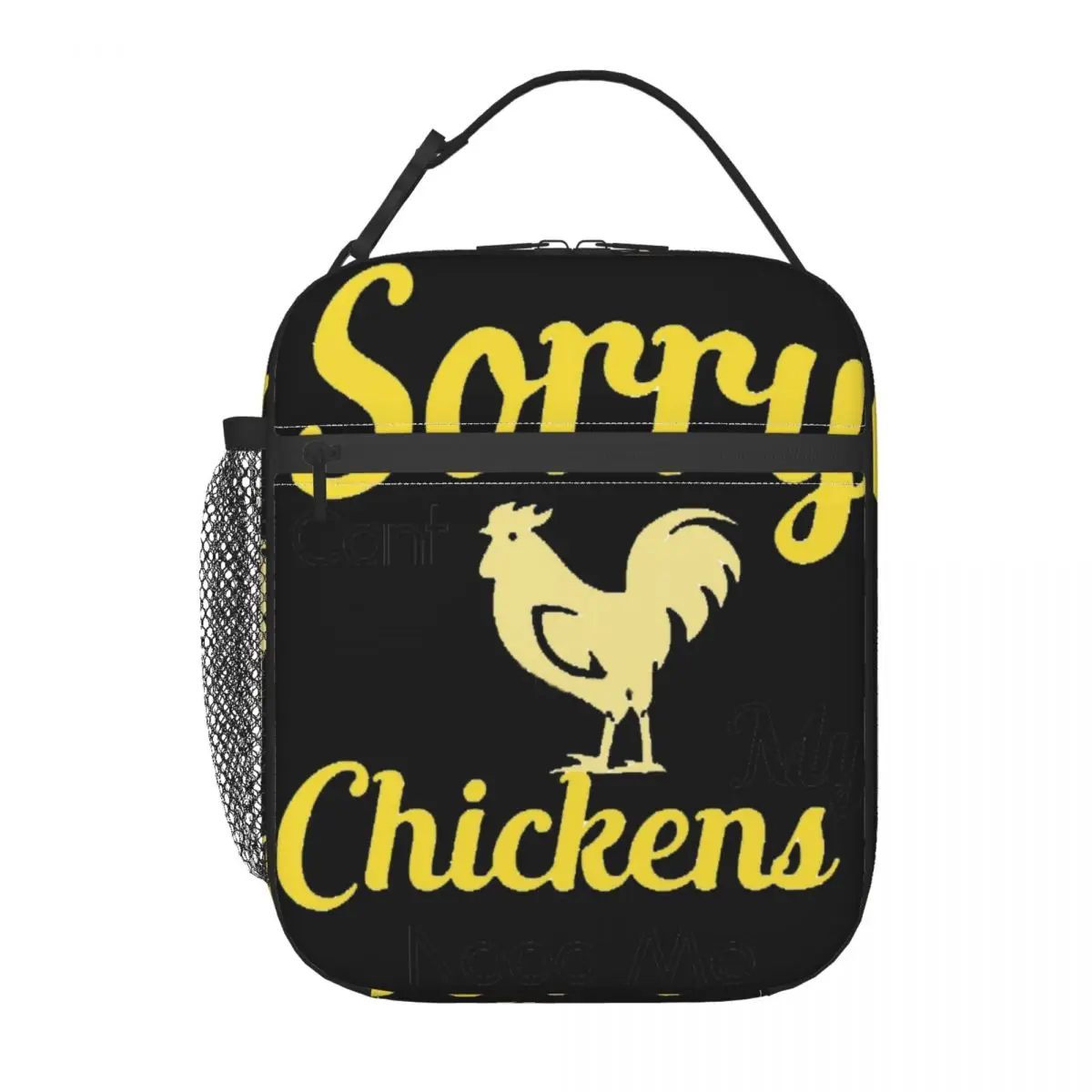 Insulated Lunch Bag Funny Pet Chicken Sorry I Cant My Chickens Need Me Lunch Box Tote Food Handbag
Insulated Lunch Bag Funny Pet Chicken Sorry I Cant My Chickens Need Me Lunch Box Tote Food Handbag