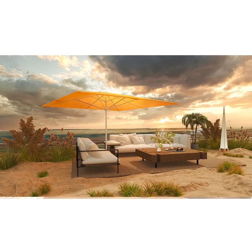 MIA Outdoor Aluminum Umbrellas 4m Big Size Parasols Patio Umbrellas with Custom Logo
MIA Outdoor Aluminum Umbrellas 4m Big Size Parasols Patio Umbrellas with Custom Logo