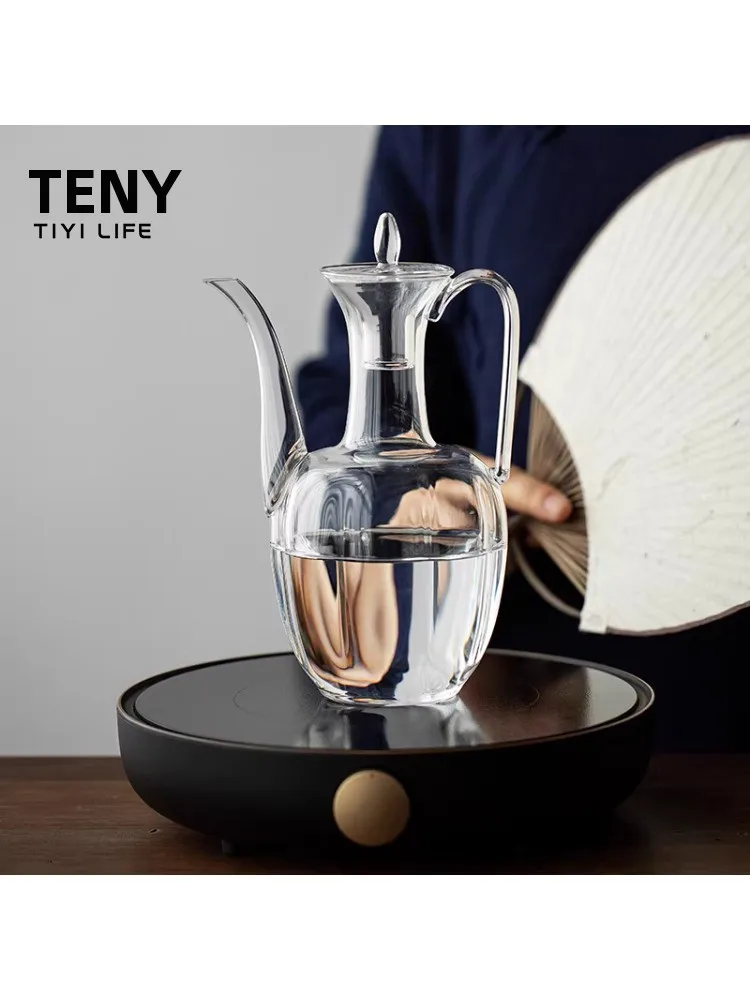 High-End Chinese Sle Glass Tea Pot Feng Dynas Empr Holding Teapot High Temperature Resistant Tea Brewing Pot for Tea Room
High-End Chinese Sle Glass Tea Pot Feng Dynas Empr Holding Teapot High Temperature Resistant Tea Brewing Pot for Tea Room
