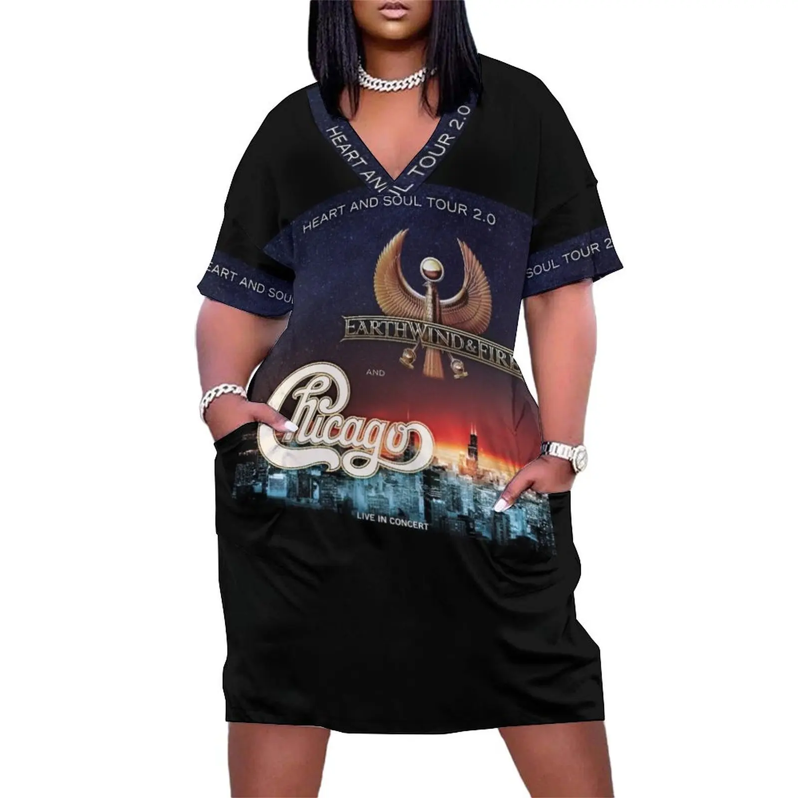 tour with chicago earth wind inewstv Loose Pocket Dress Clothing Bridesmaid dress woman summer dress daily
tour with chicago earth wind inewstv Loose Pocket Dress Clothing Bridesmaid dress woman summer dress daily