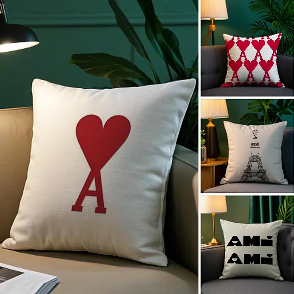 Fashion Luxury A-Ami Pillow Case Plush Fabric Soft Double Sided Print Sofa Cushion Cover Throw Pillow Covers
Fashion Luxury A-Ami Pillow Case Plush Fabric Soft Double Sided Print Sofa Cushion Cover Throw Pillow Covers