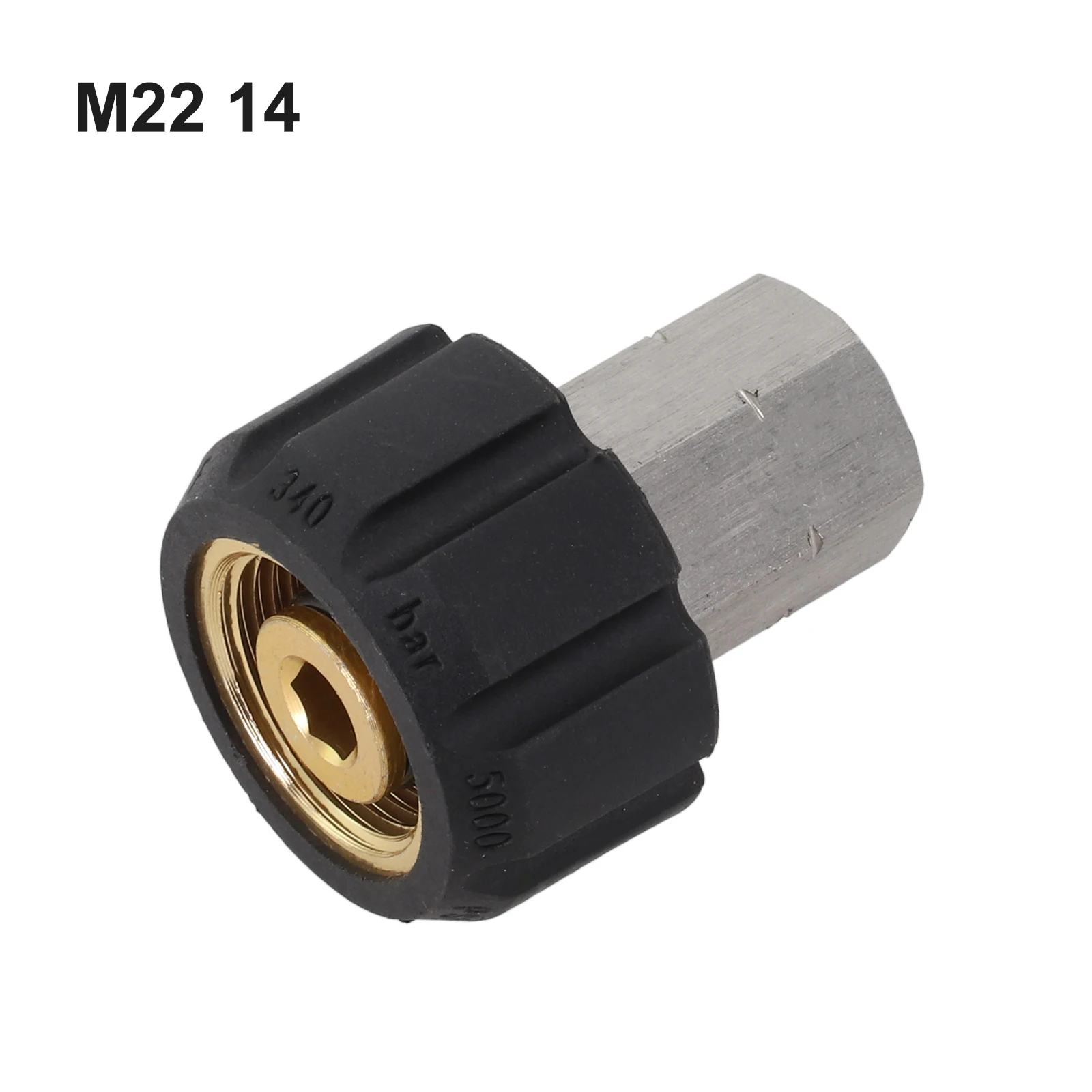 Stainless Steel Adapter For Pressure Cleaner With M22 12mm/1/2'' 14mm/3/8'' Tool Accessories High-quality
Stainless Steel Adapter For Pressure Cleaner With M22 12mm/1/2'' 14mm/3/8'' Tool Accessories High-quality