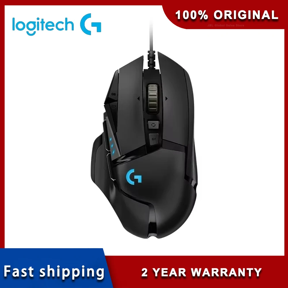 Logitech G502hero Wired Gaming Mouse G502 Esports Machinery Eat Chicken Macro CS Programming Peripheral
Logitech G502hero Wired Gaming Mouse G502 Esports Machinery Eat Chicken Macro CS Programming Peripheral