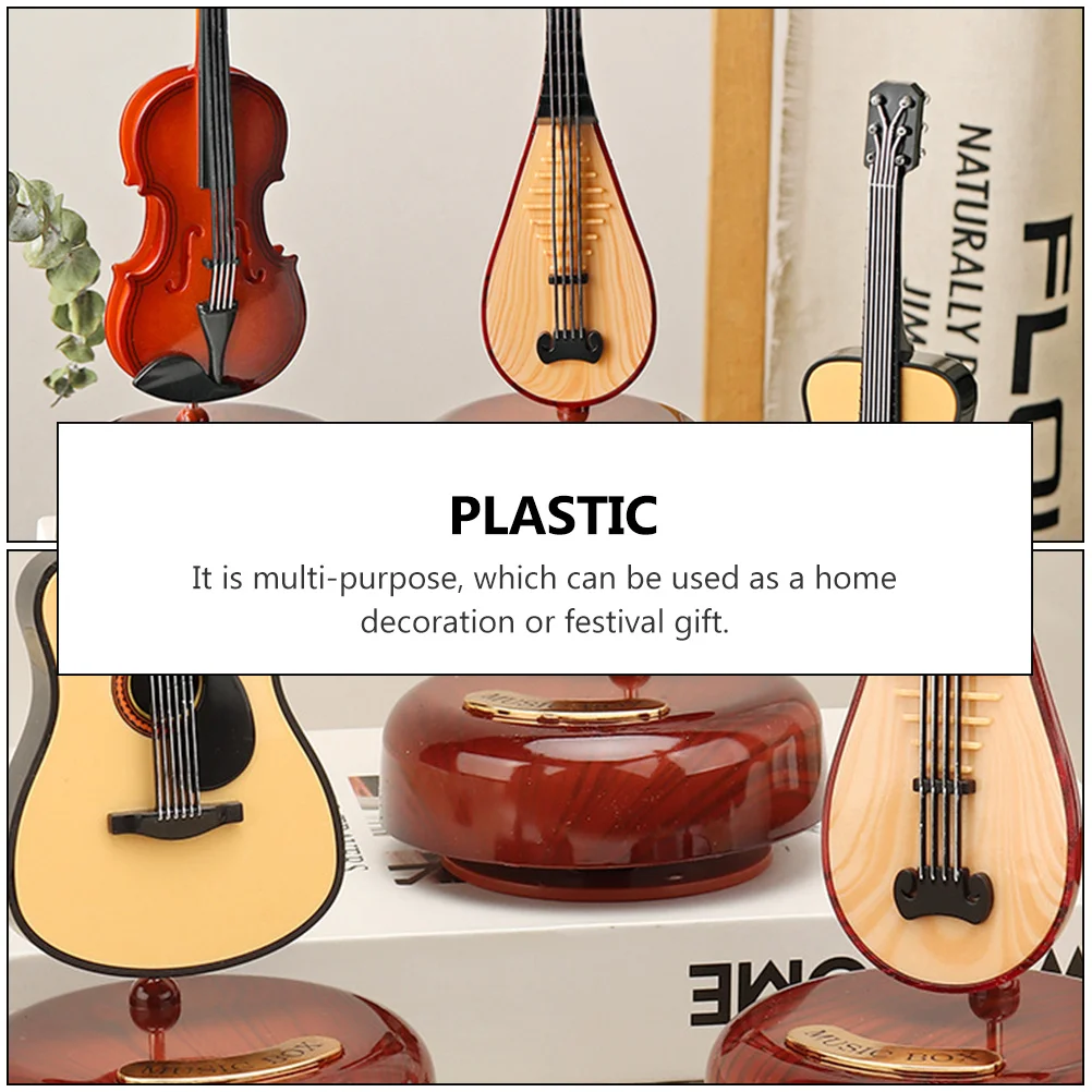 Wooden Music Box Pipa Ornaments Bride Vintage Home Decor Shaped Plastic Christmas
Wooden Music Box Pipa Ornaments Bride Vintage Home Decor Shaped Plastic Christmas