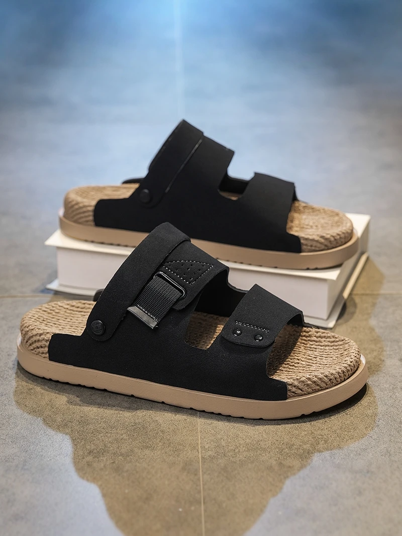 Men's Summer Sandals Birkenshoes Casual Sporty Driving Beach Water Resistant Soft Bottom Two-Way Wear Anti-Slip Low Cut PU
Men's Summer Sandals Birkenshoes Casual Sporty Driving Beach Water Resistant Soft Bottom Two-Way Wear Anti-Slip Low Cut PU
