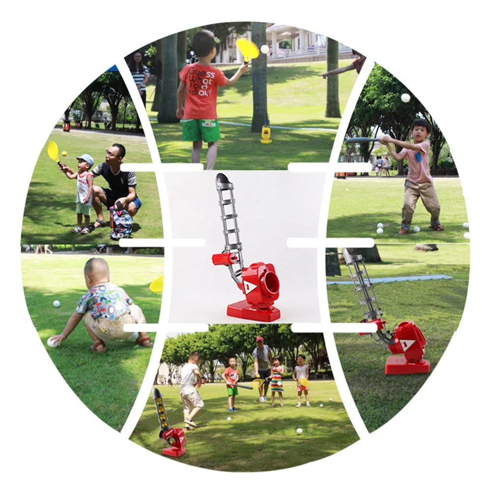 1Pcs Plastic Automatic Baseball Launcher for Kids No Battery Required Fun Indoor Outdoor Training Tool Improves Batting Motor
1Pcs Plastic Automatic Baseball Launcher for Kids No Battery Required Fun Indoor Outdoor Training Tool Improves Batting Motor