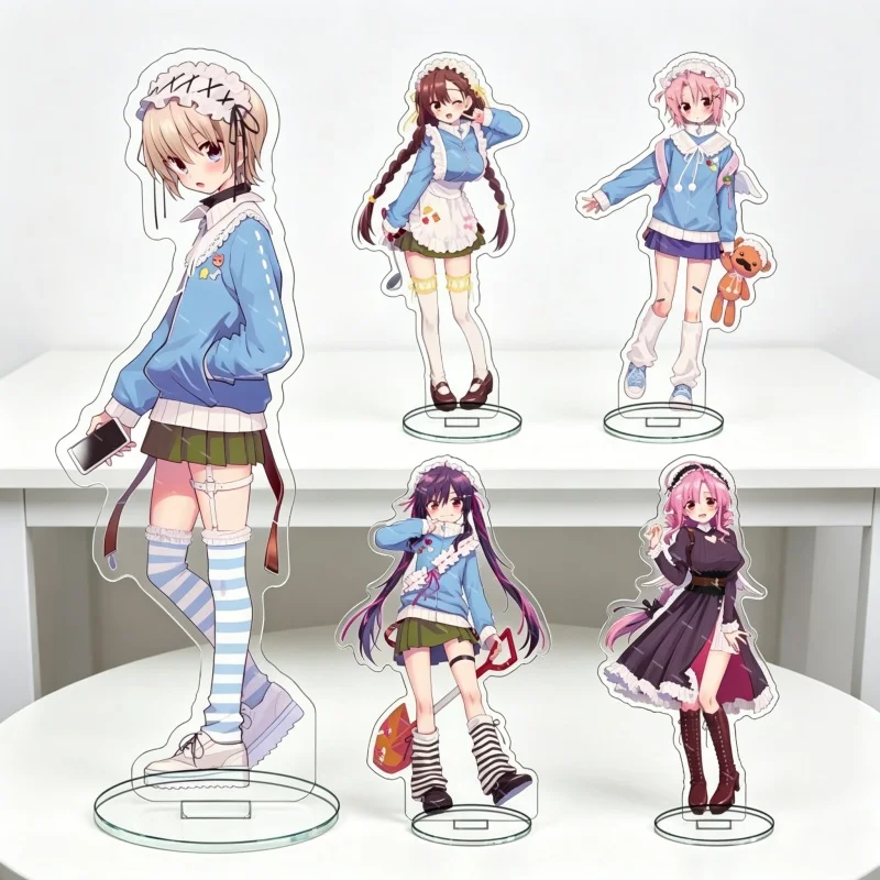 School-Live Yuki Takeya Kurumi Keychain Acrylic Stand Model Plate Bedroom decoration Desktop Ornament bag charm Fans Gifts
School-Live Yuki Takeya Kurumi Keychain Acrylic Stand Model Plate Bedroom decoration Desktop Ornament bag charm Fans Gifts