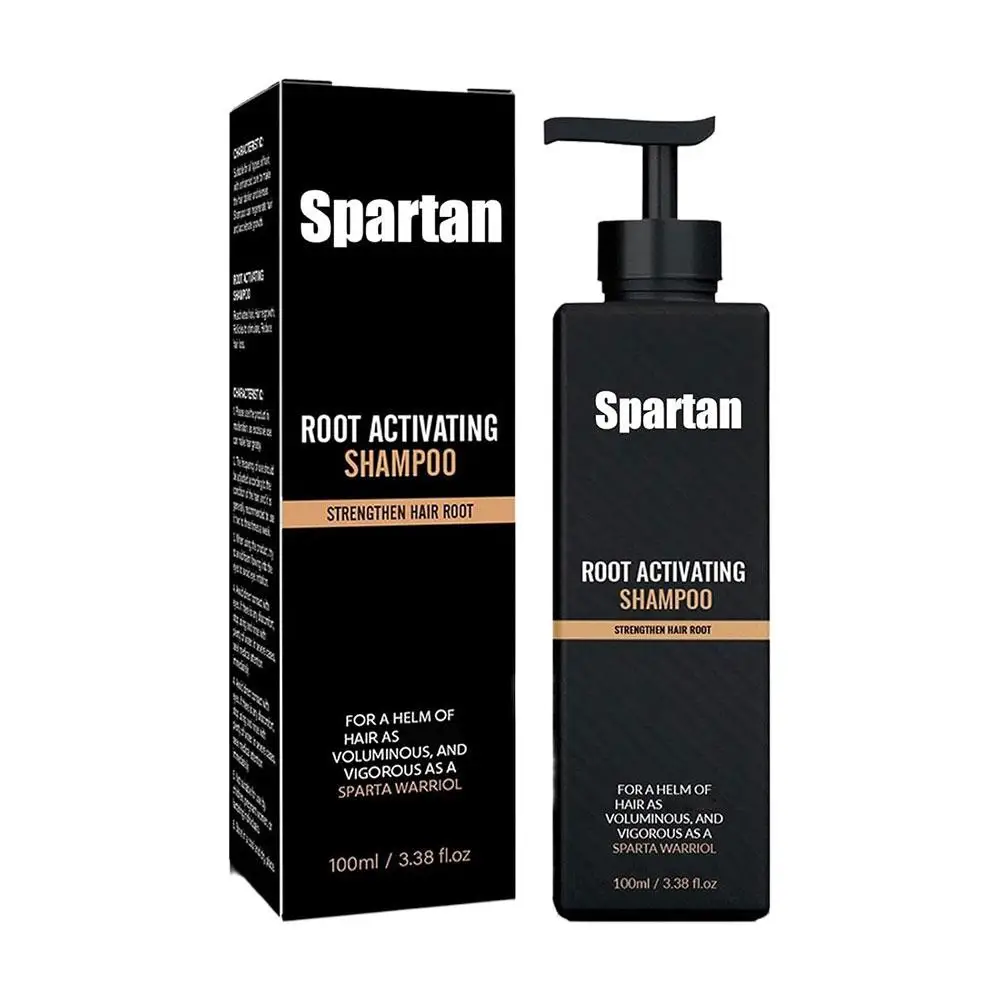 Spartan Root Activating Shampoo 100ml – Anti-Hair Loss, Strengthens Roots, Fluffy Volumizing Dandruff Control, Gentle Nourishing
Spartan Root Activating Shampoo 100ml – Anti-Hair Loss, Strengthens Roots, Fluffy Volumizing Dandruff Control, Gentle Nourishing