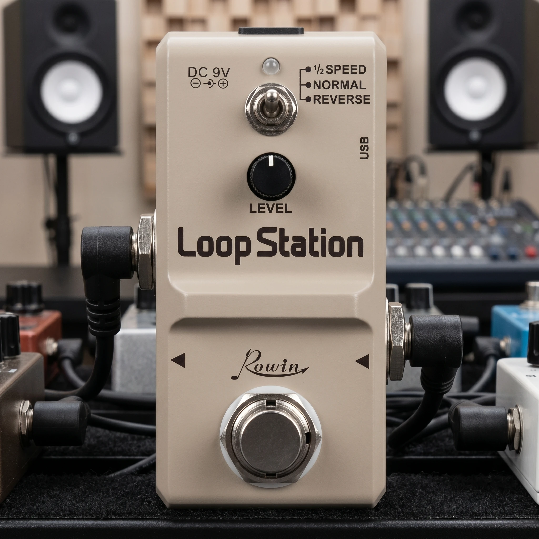 Rowin LN-332S Nano Looper Guitar Pedal, Electric Guitar Loop Effects True Bypass Mini Size 10mins Looping for Bass Player
Rowin LN-332S Nano Looper Guitar Pedal, Electric Guitar Loop Effects True Bypass Mini Size 10mins Looping for Bass Player