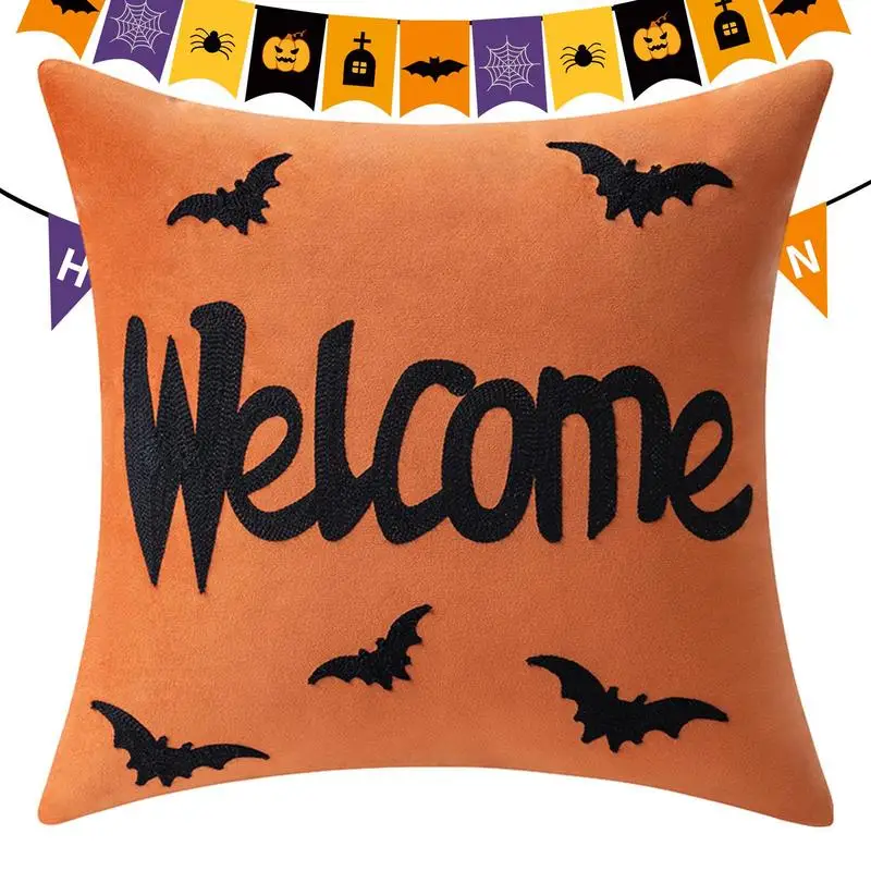 Halloween Throw Pillow Cover 4 Pieces Square Back Cushion Case Halloween Pillow Covers Festive Cushion Cover Gothic Pillow Case
Halloween Throw Pillow Cover 4 Pieces Square Back Cushion Case Halloween Pillow Covers Festive Cushion Cover Gothic Pillow Case