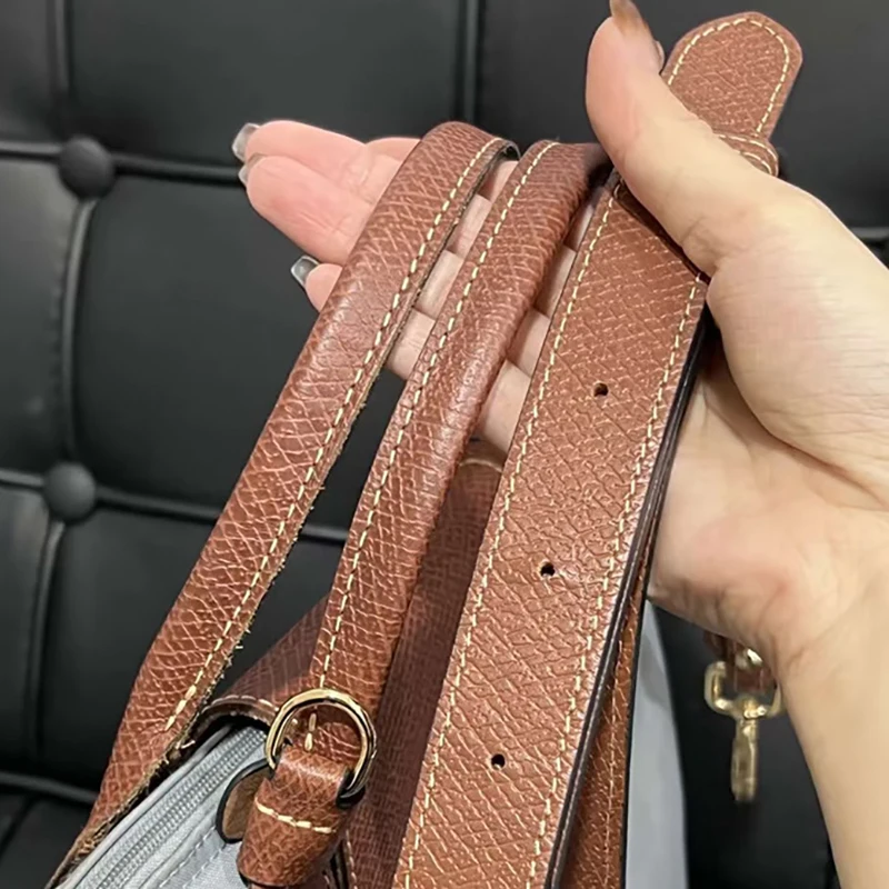 Высококачественный наплечный ремень без проколов для сумки Longchamp Tote, маленький наплечный ремень, прочный ремень для сумки-мессенджера, аксессуары для сумок
Высококачественный наплечный ремень без проколов для сумки Longchamp Tote, маленький наплечный ремень, прочный ремень для сумки-мессенджера, аксессуары для сумок