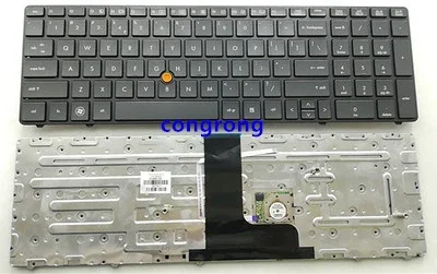 Клавиатура ноутбука HP Elitebook 8560W 8570W без подсветки, американская английская клавиатура
Клавиатура ноутбука HP Elitebook 8560W 8570W без подсветки, американская английская клавиатура