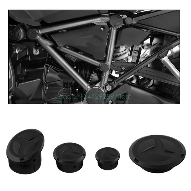 Universal Motorcycle Frame Hole Caps - 1 Set Black Plugs for BMW R1200/1250/Adventure Models
Universal Motorcycle Frame Hole Caps - 1 Set Black Plugs for BMW R1200/1250/Adventure Models