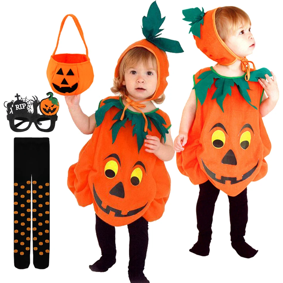 Girls Boy Pumpkin Costume Halloween Cosplay Romper Set Stage Performance Dress Up Clothes Carnival Party Clothes
Girls Boy Pumpkin Costume Halloween Cosplay Romper Set Stage Performance Dress Up Clothes Carnival Party Clothes