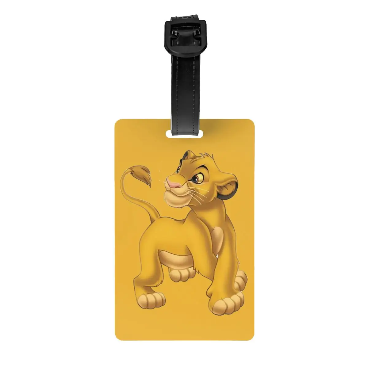 Custom Simba Luggage Tag With Name Card The Lion King Privacy Cover ID Label for Travel Bag Suitcase
Custom Simba Luggage Tag With Name Card The Lion King Privacy Cover ID Label for Travel Bag Suitcase
