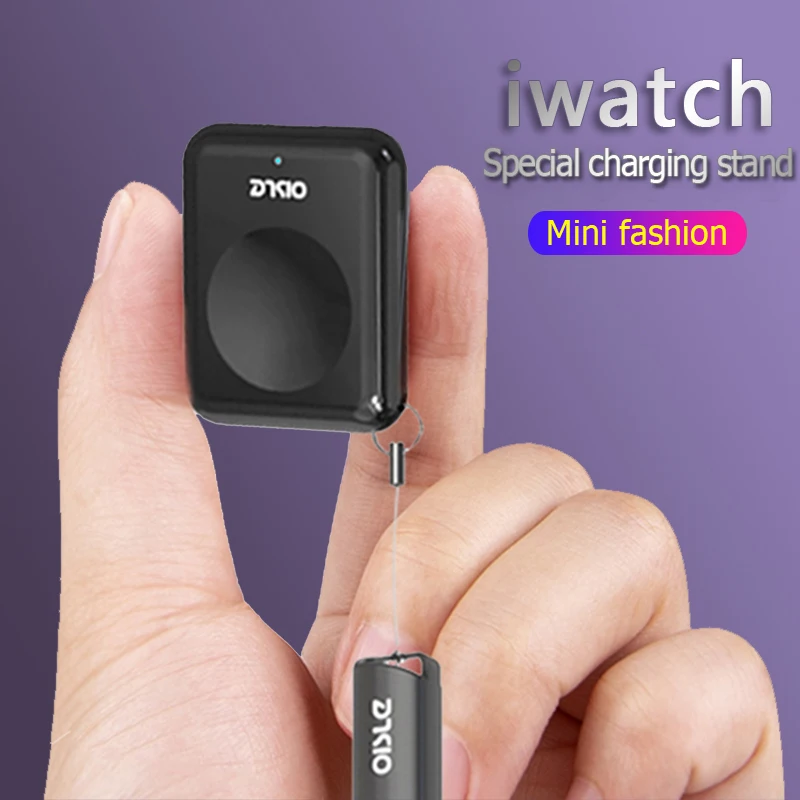 OISLE Мини-портативное беспроводное зарядное устройство для Apple Watch Магнитная зарядная док-станция для Apple iWatch Series 5 4 3 2 38 40 42 44 мм
OISLE Мини-портативное беспроводное зарядное устройство для Apple Watch Магнитная зарядная док-станция для Apple iWatch Series 5 4 3 2 38 40 42 44 мм