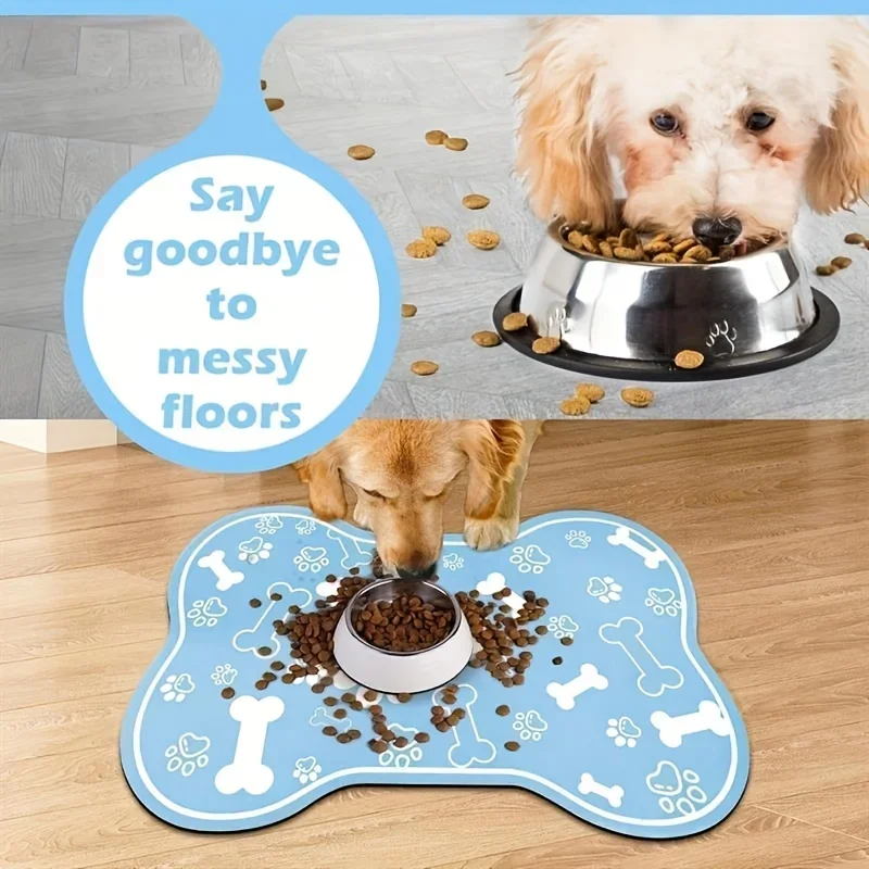 1pc Pet Feeding Mat - Non slip, Scratch resistant, Quick drying Pet Meal Mat, Suitable for Dogs and Cats - Easy to Clean
1pc Pet Feeding Mat - Non slip, Scratch resistant, Quick drying Pet Meal Mat, Suitable for Dogs and Cats - Easy to Clean