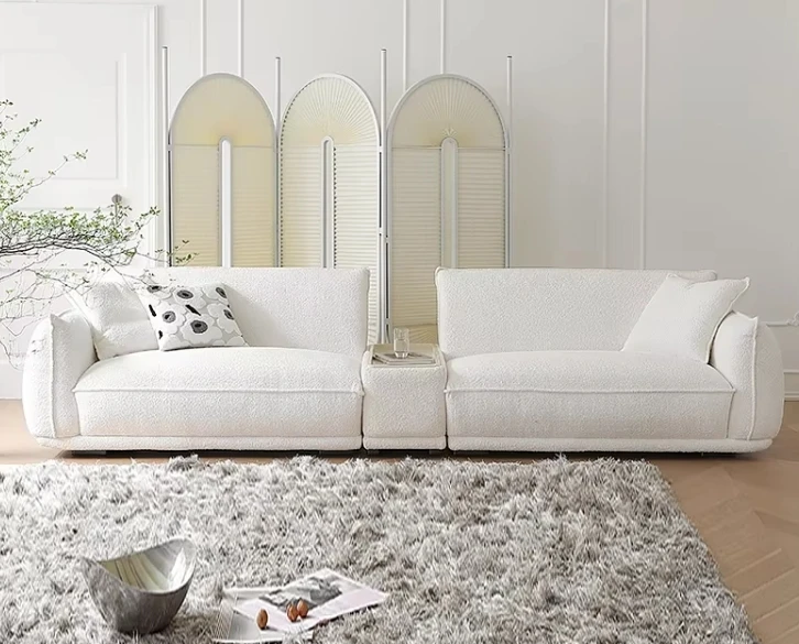 #Modern Fabric French Cream Three-Seater Sponge-Filled Adjustable Durable Sectional Sofa Set Stainless Steel Legs for Small
#Modern Fabric French Cream Three-Seater Sponge-Filled Adjustable Durable Sectional Sofa Set Stainless Steel Legs for Small