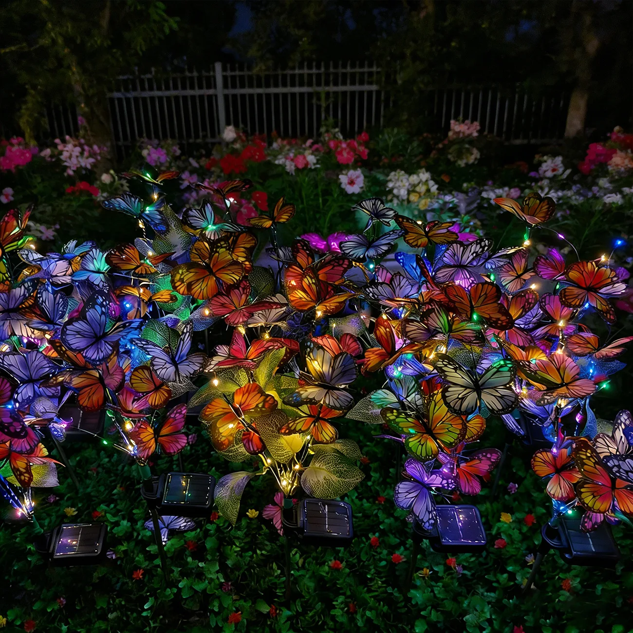LED Butterfly Flower Light Outdoor Solar Simulation Butterfly Lawn Lamp Garden Landscape for Home Wedding Christmas Home Decor
LED Butterfly Flower Light Outdoor Solar Simulation Butterfly Lawn Lamp Garden Landscape for Home Wedding Christmas Home Decor