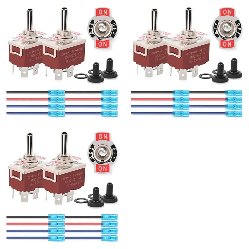 【ПЛОШЕЕ ПРЕДЛОЖЕНИЕ】4-контактный тумблер обратной полярности, 6 шт., 12 В, мгновенный кулисный переключатель 30 А, вкл. выкл. DPDT, 3-позиционный водонепроницаемый чехол C
【ПЛОШЕЕ ПРЕДЛОЖЕНИЕ】4-контактный тумблер обратной полярности, 6 шт., 12 В, мгновенный кулисный переключатель 30 А, вкл. выкл. DPDT, 3-позиционный водонепроницаемый чехол C