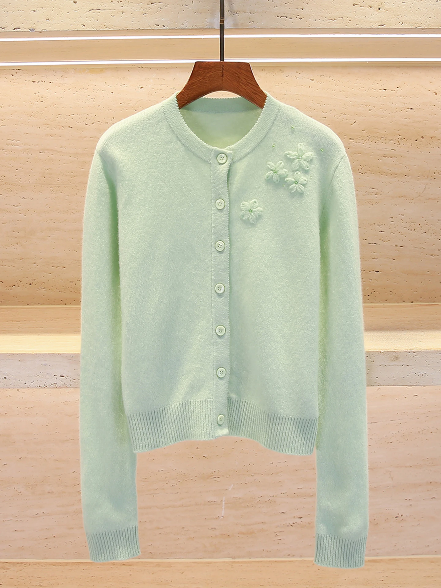 Sweet And Gentle Hook Knit Open Cardigan Top for Women High End Spring Summer Fashion by Nanyou Soft Knitted Long Sleeve
Sweet And Gentle Hook Knit Open Cardigan Top for Women High End Spring Summer Fashion by Nanyou Soft Knitted Long Sleeve