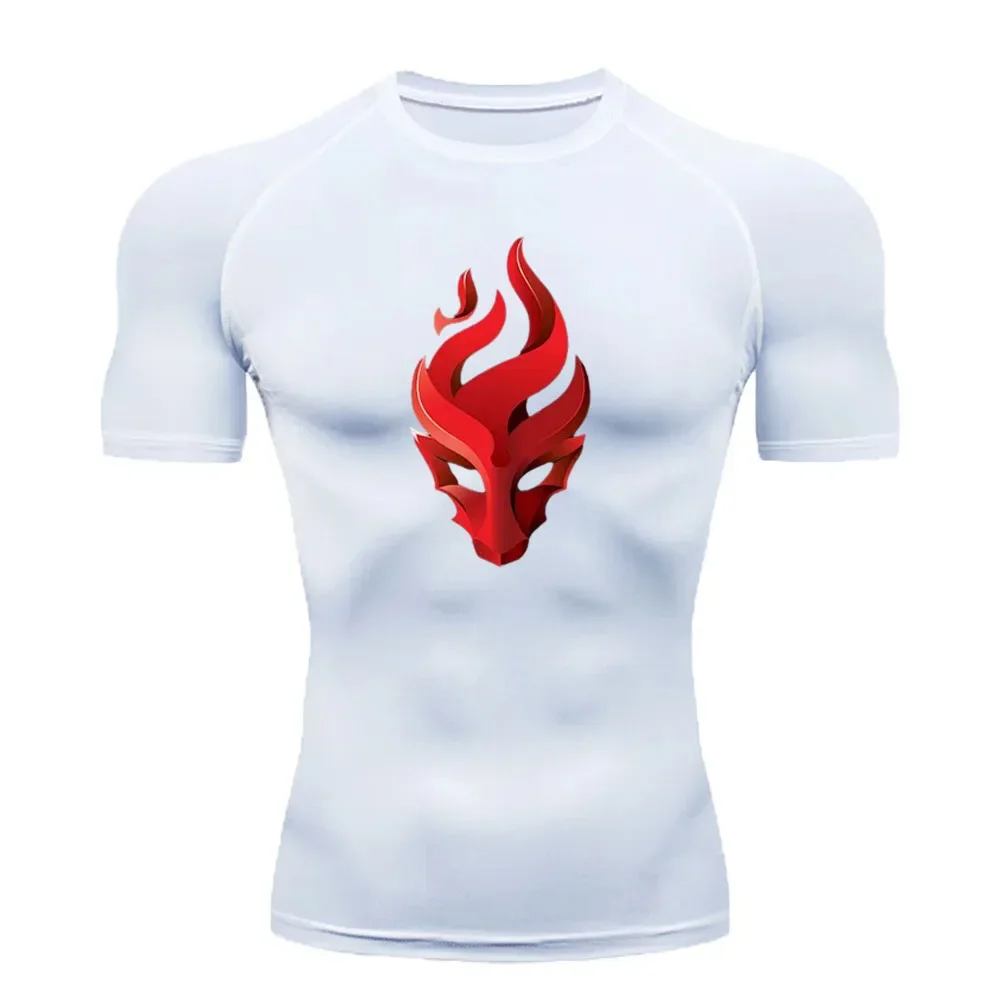 Men's Quick-drying Tight Sportswear Top Summer Running Fitness Sports T-shirt Breathable Printed Top Short-sleeved S-3XL
Men's Quick-drying Tight Sportswear Top Summer Running Fitness Sports T-shirt Breathable Printed Top Short-sleeved S-3XL