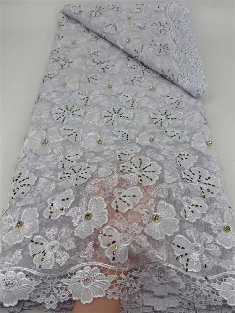 5 Yards African Nigerian Water Soluble Fabric and Lace Newest Stones Guipure Cord Lace Embroidered for Women Wedding Dresses
5 Yards African Nigerian Water Soluble Fabric and Lace Newest Stones Guipure Cord Lace Embroidered for Women Wedding Dresses