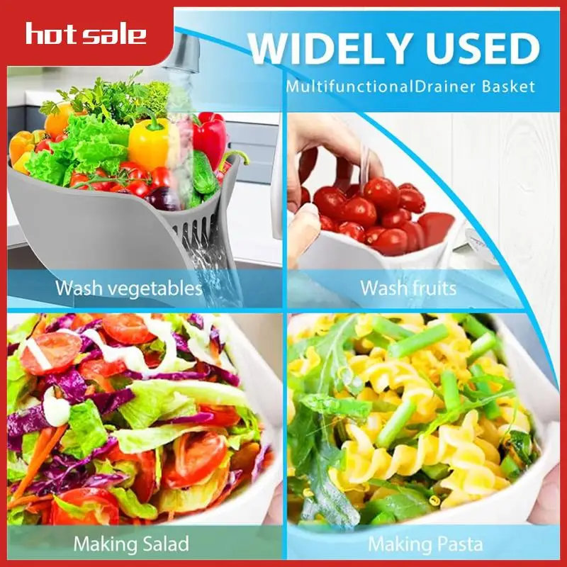 A52I-Fruits Vegetables Draining Bowl Kitchen Food Strainer Silicone Drainage Basket Funnel Kitchen Supplies Accessories
A52I-Fruits Vegetables Draining Bowl Kitchen Food Strainer Silicone Drainage Basket Funnel Kitchen Supplies Accessories